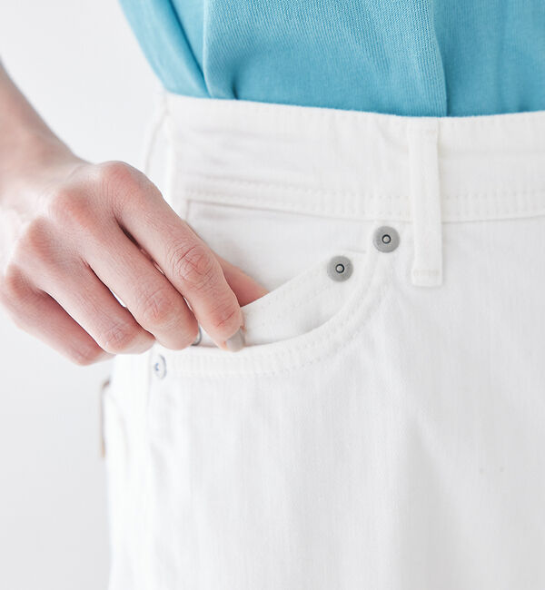 qualite「【YANUK】ルーズストレートデニムパンツ JOAN」|デニム|