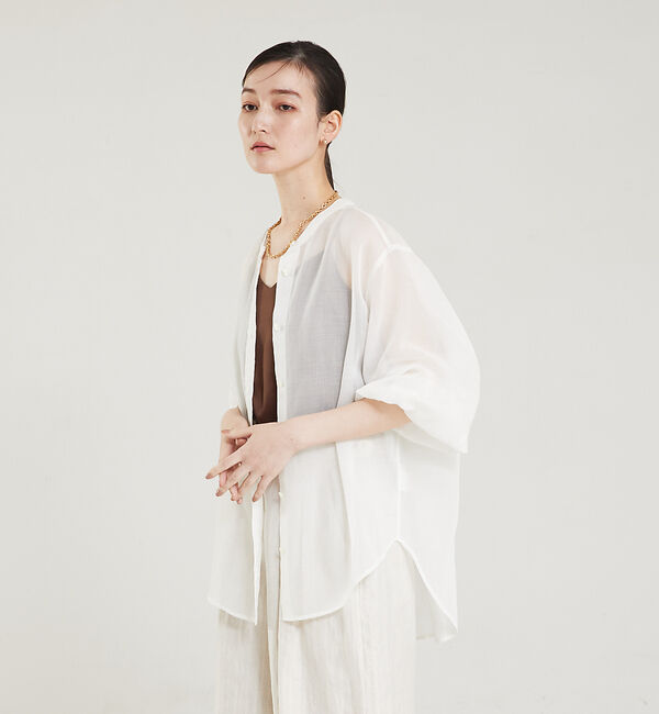 qualite「サテンキャミソール」|キャミソール|