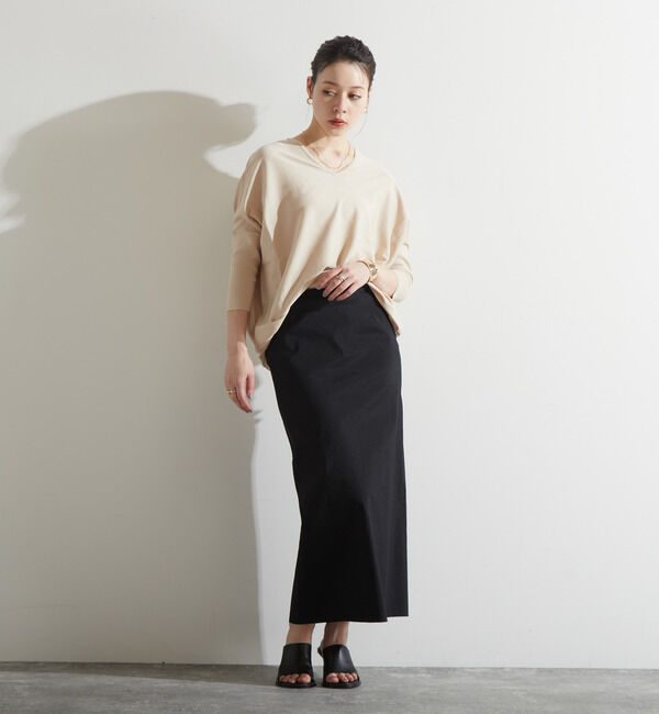 Liesse「ロングタイトスカート」|スカート|