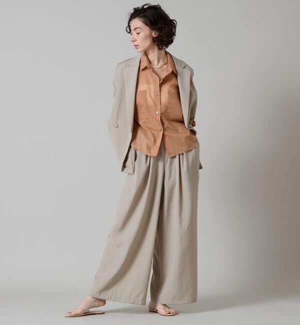 Liesse「《大草直子さん着用》ショートスリーブジャケット」|その他|