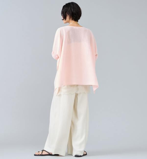 Liesse「ワイドドルマンオーバーニット」|ニット・セーター|