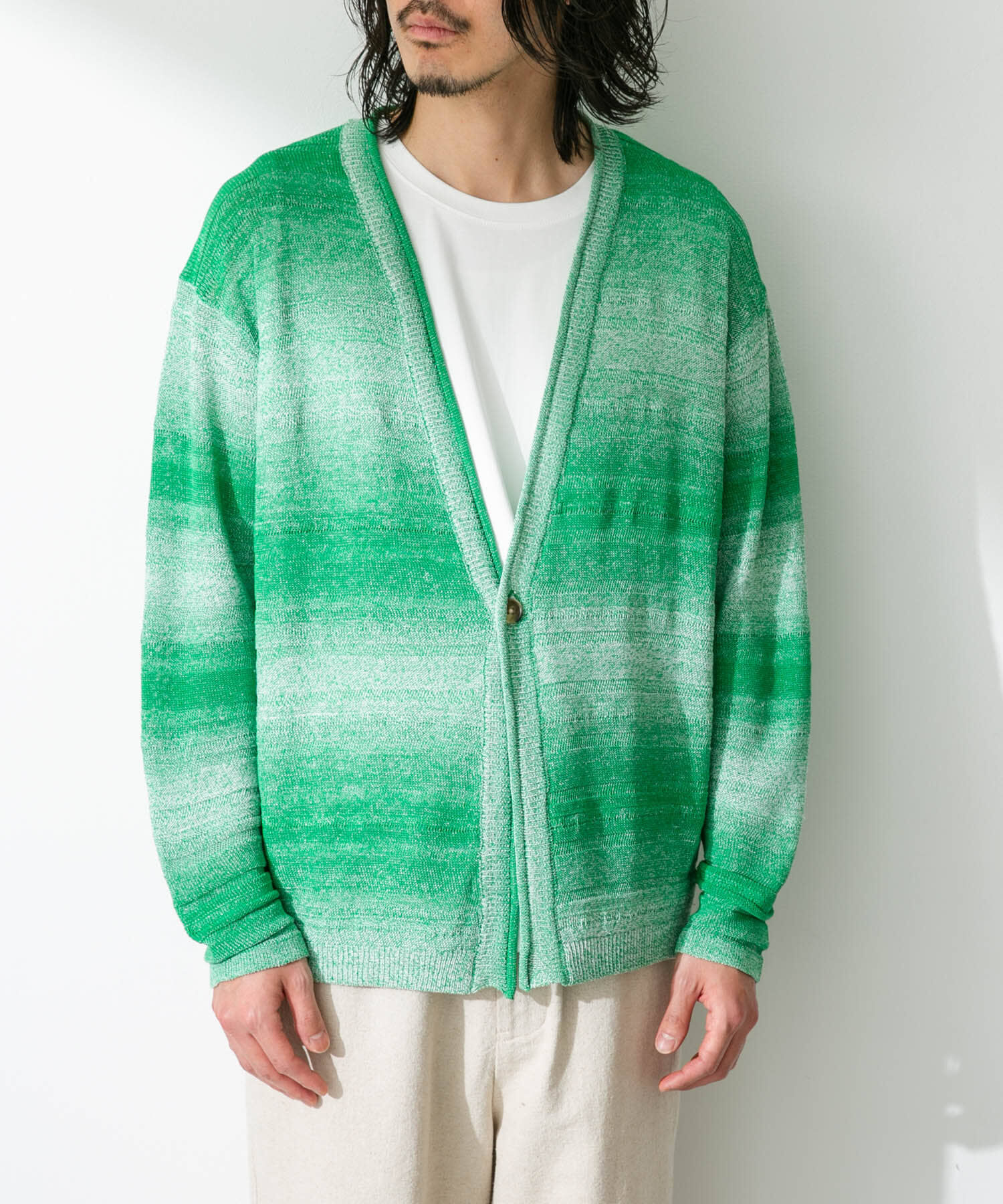 Sonny Label 「スペースダイライトニットカーディガン」|カーディガン|