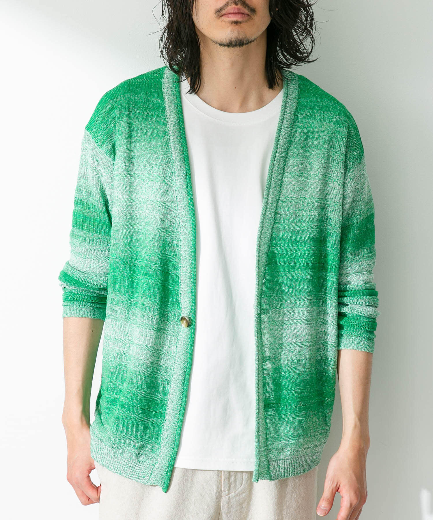 Sonny Label 「スペースダイライトニットカーディガン」|カーディガン|