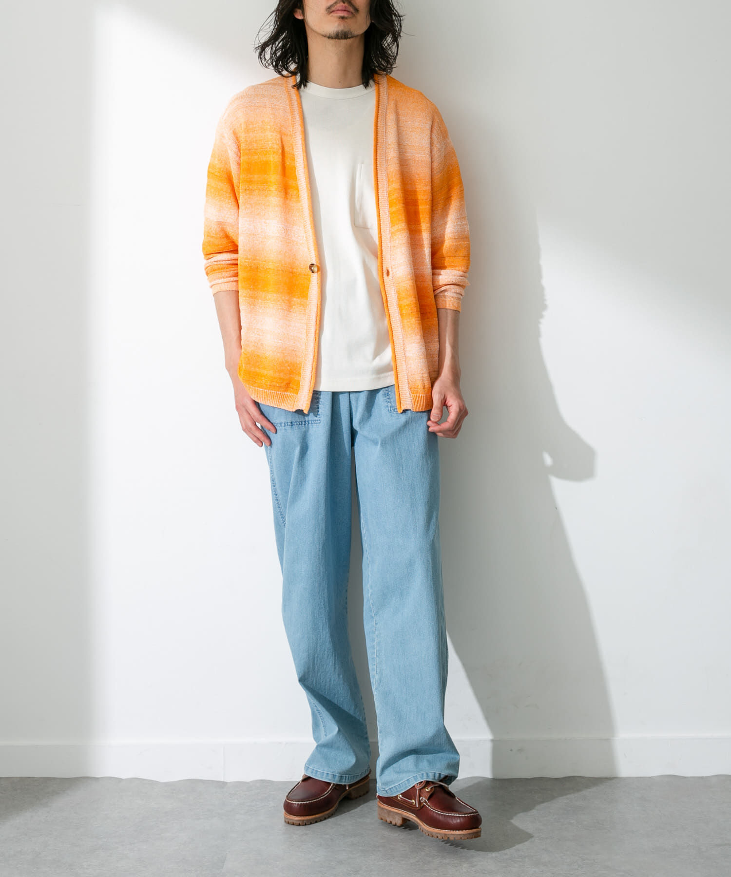 Sonny Label 「スペースダイライトニットカーディガン」|カーディガン|