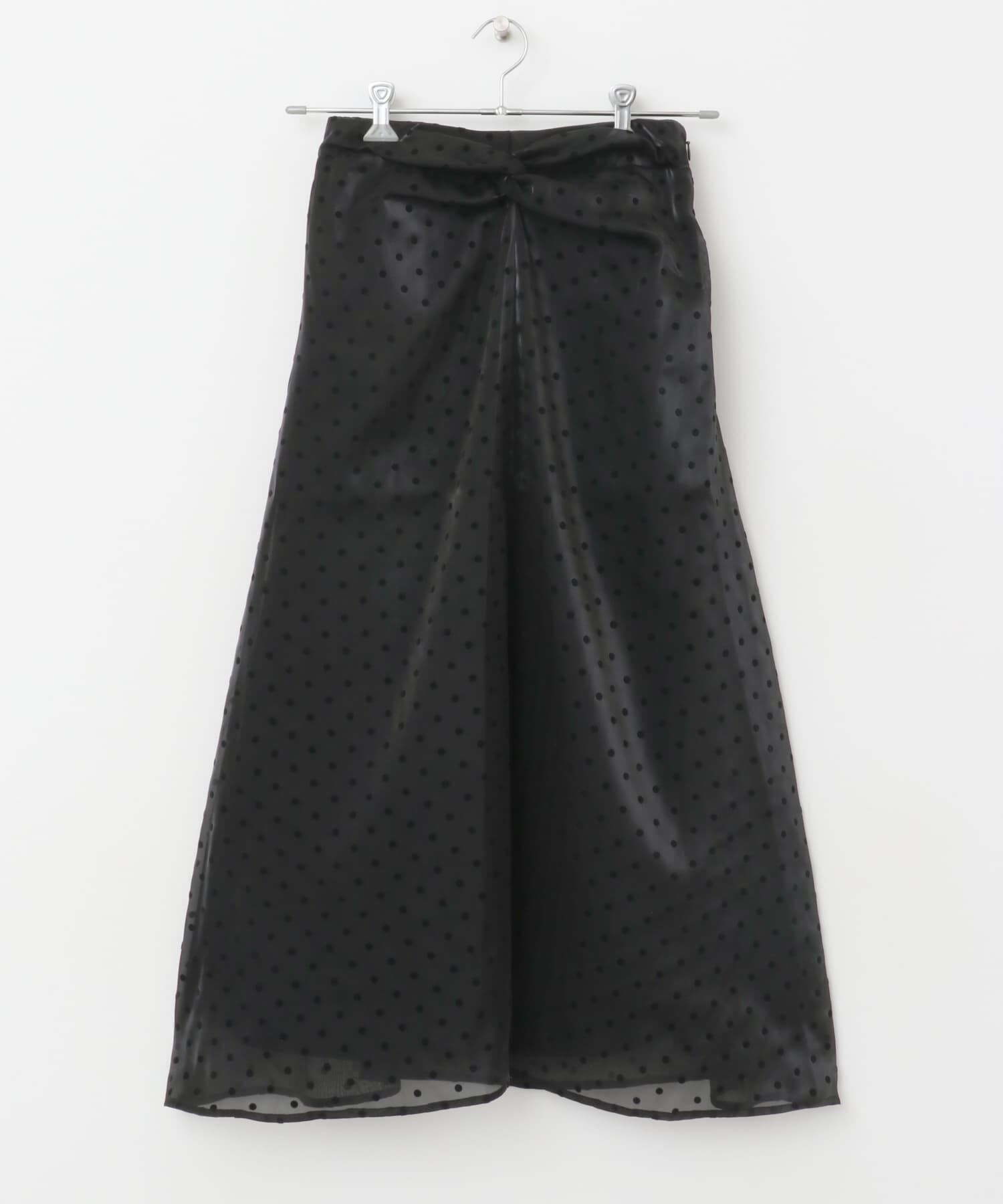 URBAN RESEARCH ROSSO「ドットフロッキーフレアスカート」|スカート|