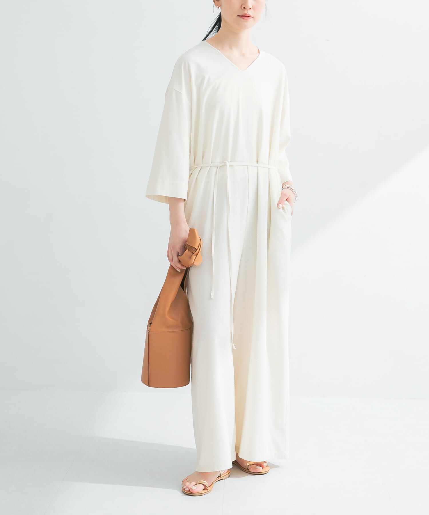 URBAN RESEARCH「シルクネップオールインワン」|スカート|