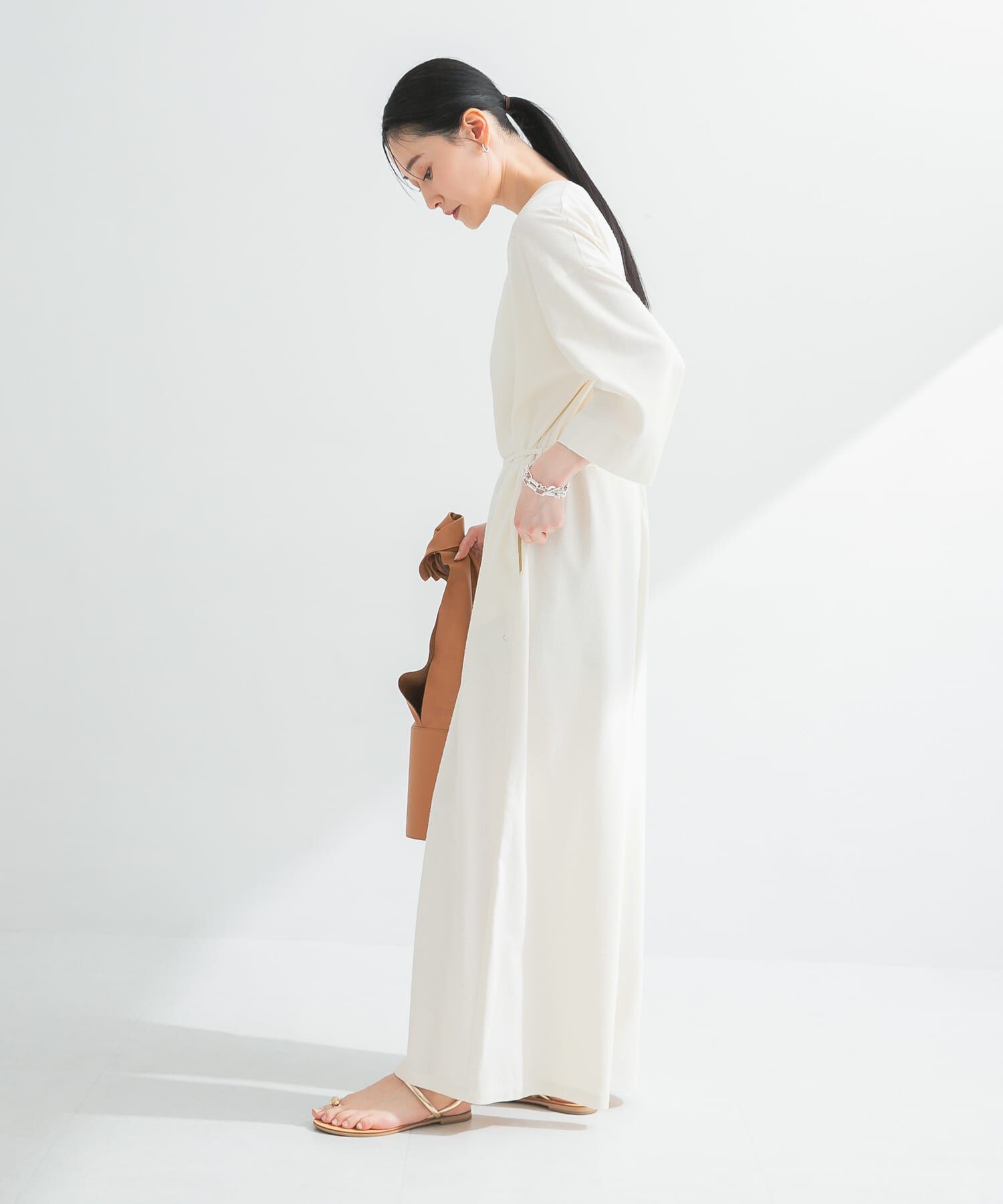 URBAN RESEARCH「シルクネップオールインワン」|スカート|