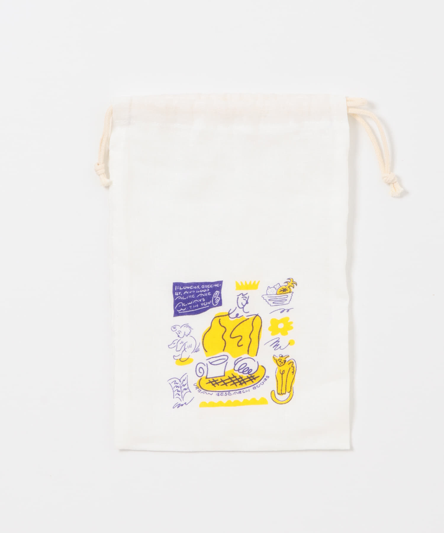 URBAN RESEARCH DOORS「DOORS LIVING PRODUCTS　norahi リネン巾着」|その他|