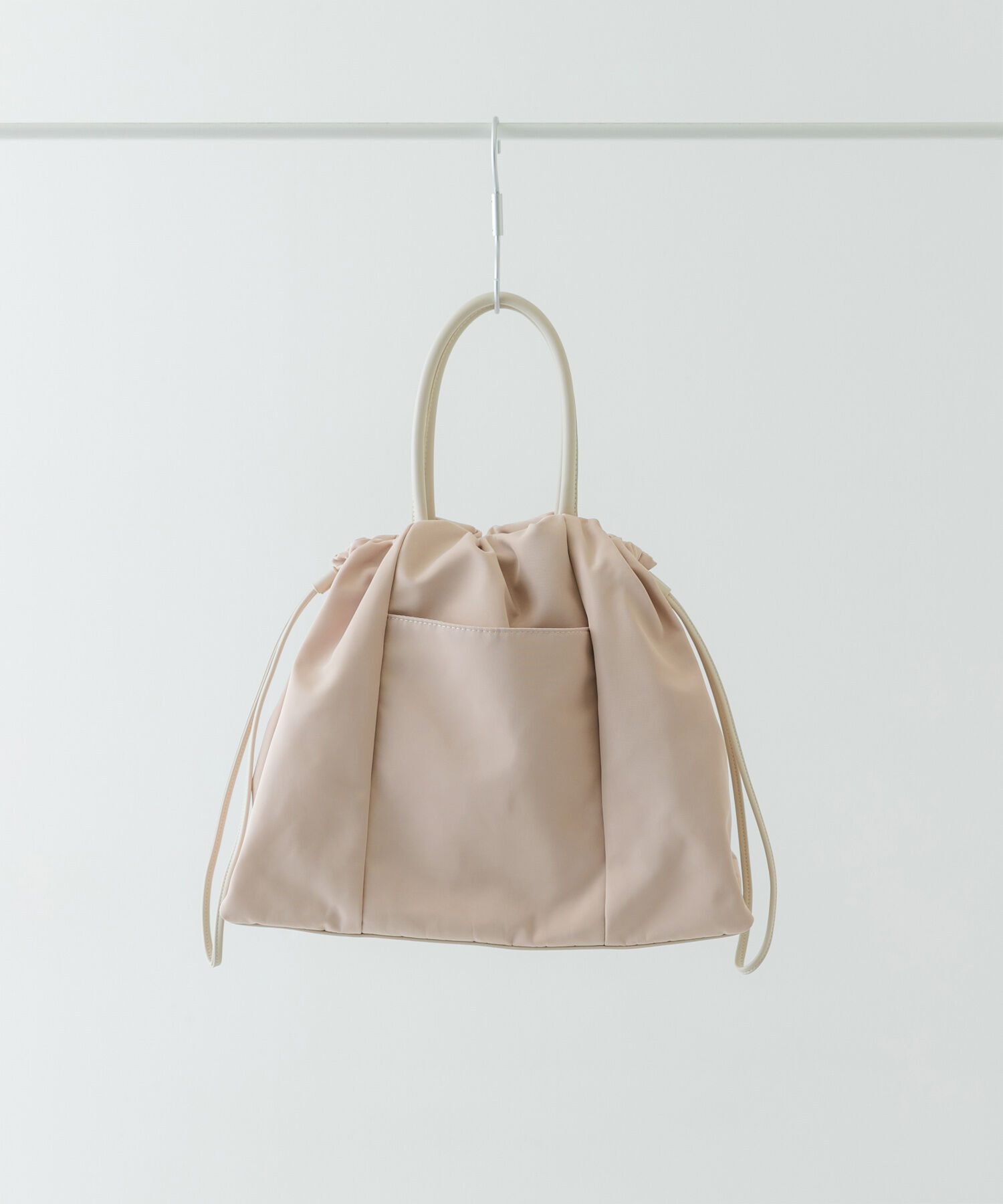 RODE SKO「ショルダー付撥水キンチャクバッグ」|ショルダー・メッセンジャー|アイボリー