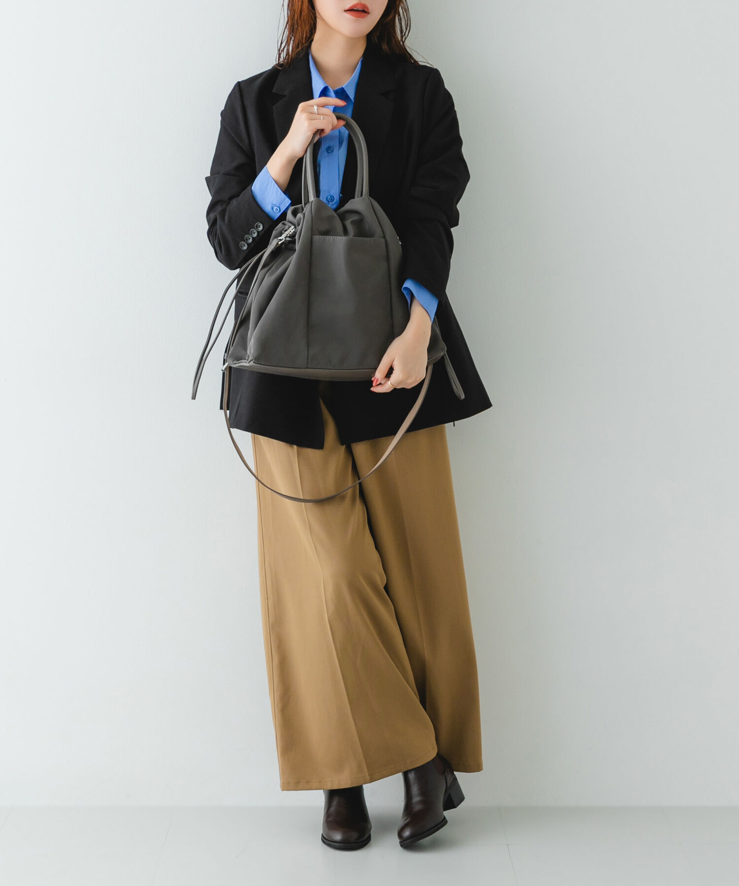 RODE SKO「ショルダー付撥水キンチャクバッグ」|ショルダー・メッセンジャー|