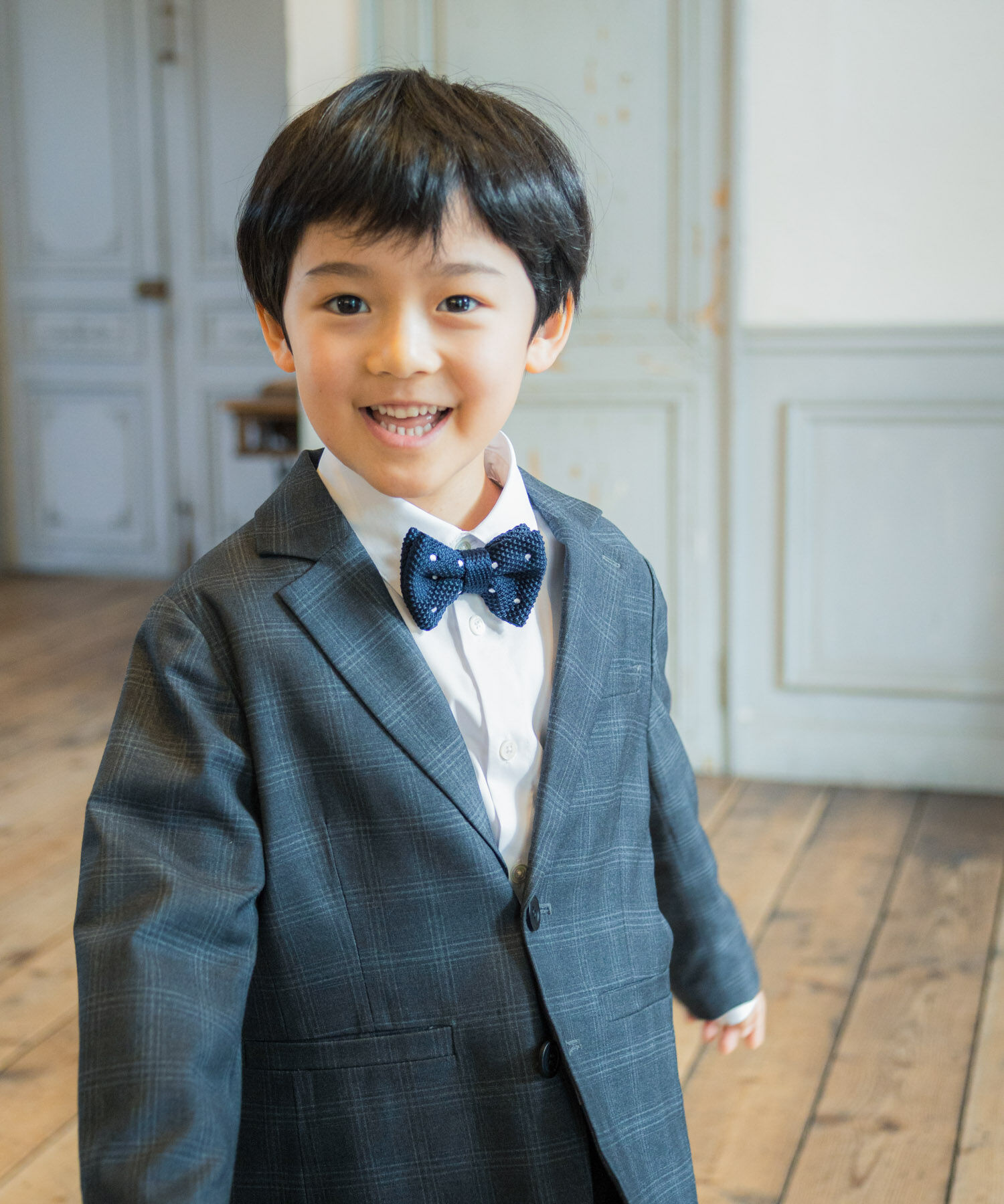 URBAN RESEARCH DOORS「ドットニット蝶ネクタイ(KIDS)」|その他|ネイビー