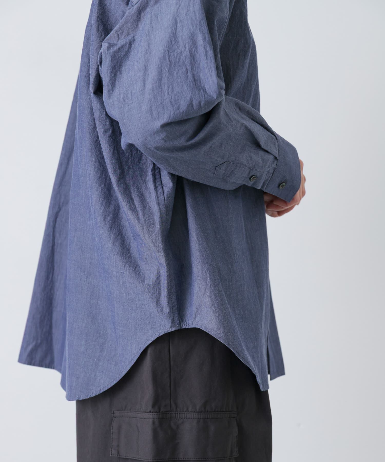 かぐれ「ハイツイストコットンレギュラーシャツ」|シャツ・ブラウス|