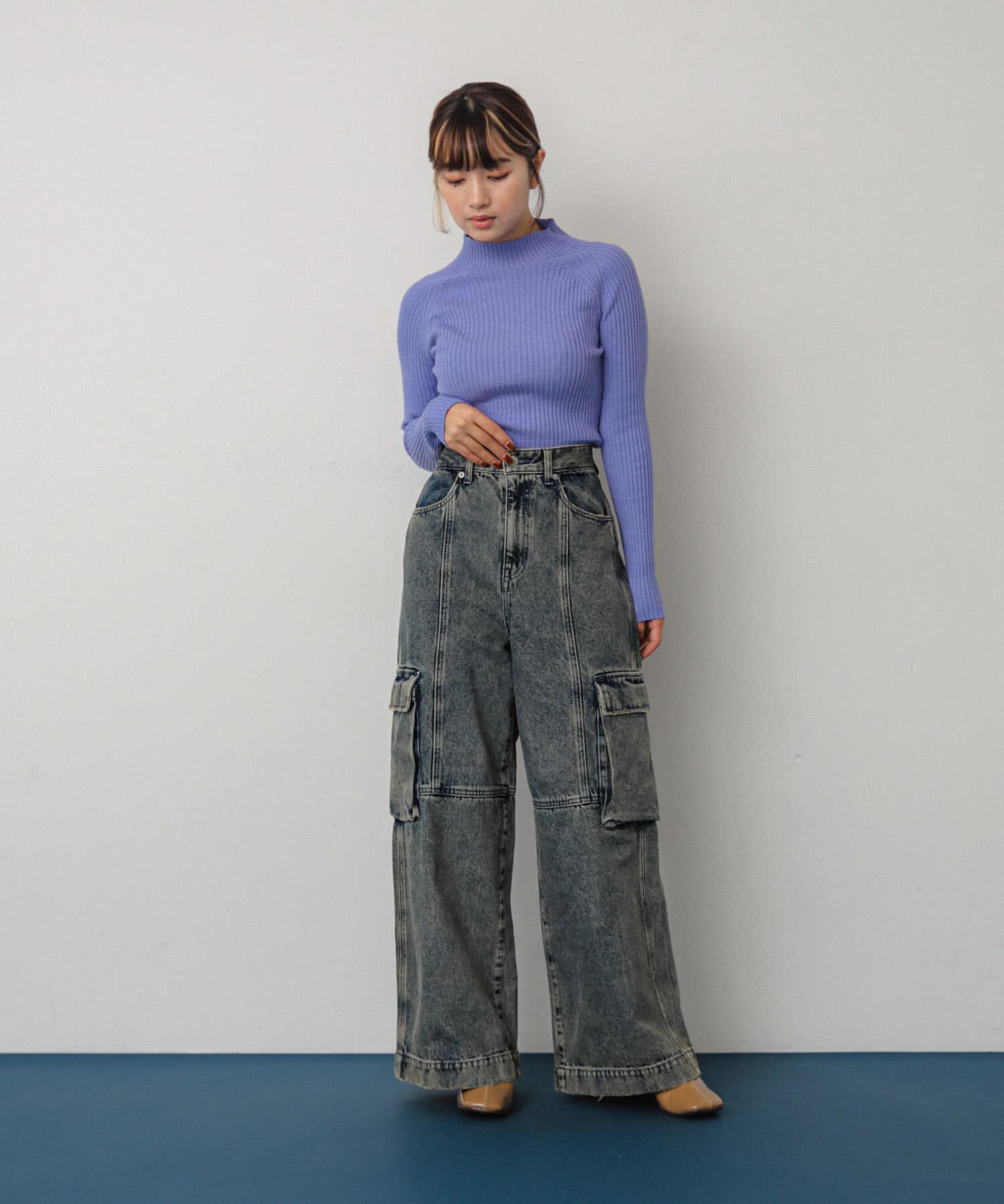 SENSE OF PLACE by URBAN RESEARCH「ヴィンテージデニムワイドパンツ」|デニム|