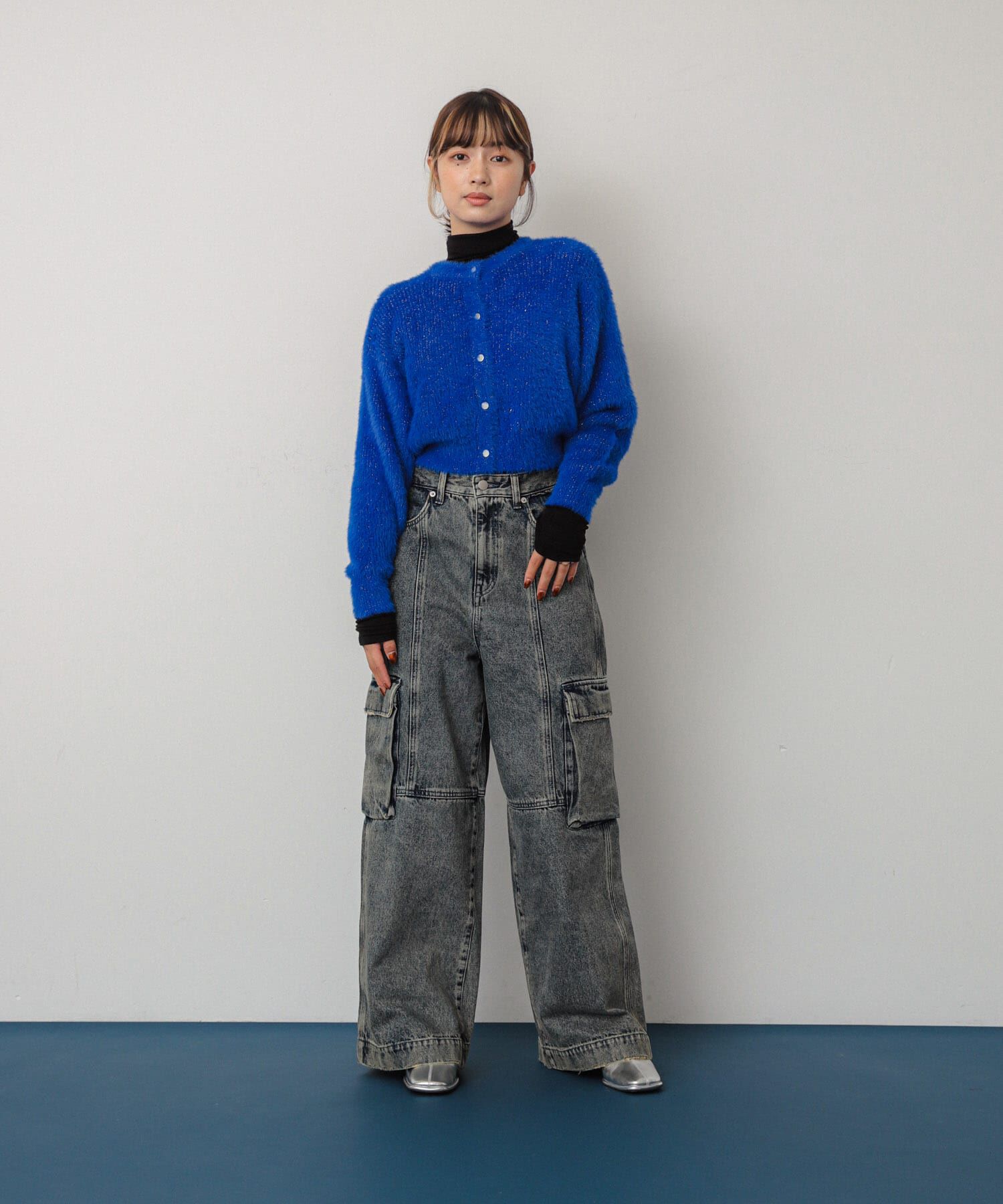 SENSE OF PLACE by URBAN RESEARCH「ヴィンテージデニムワイドパンツ」|デニム|