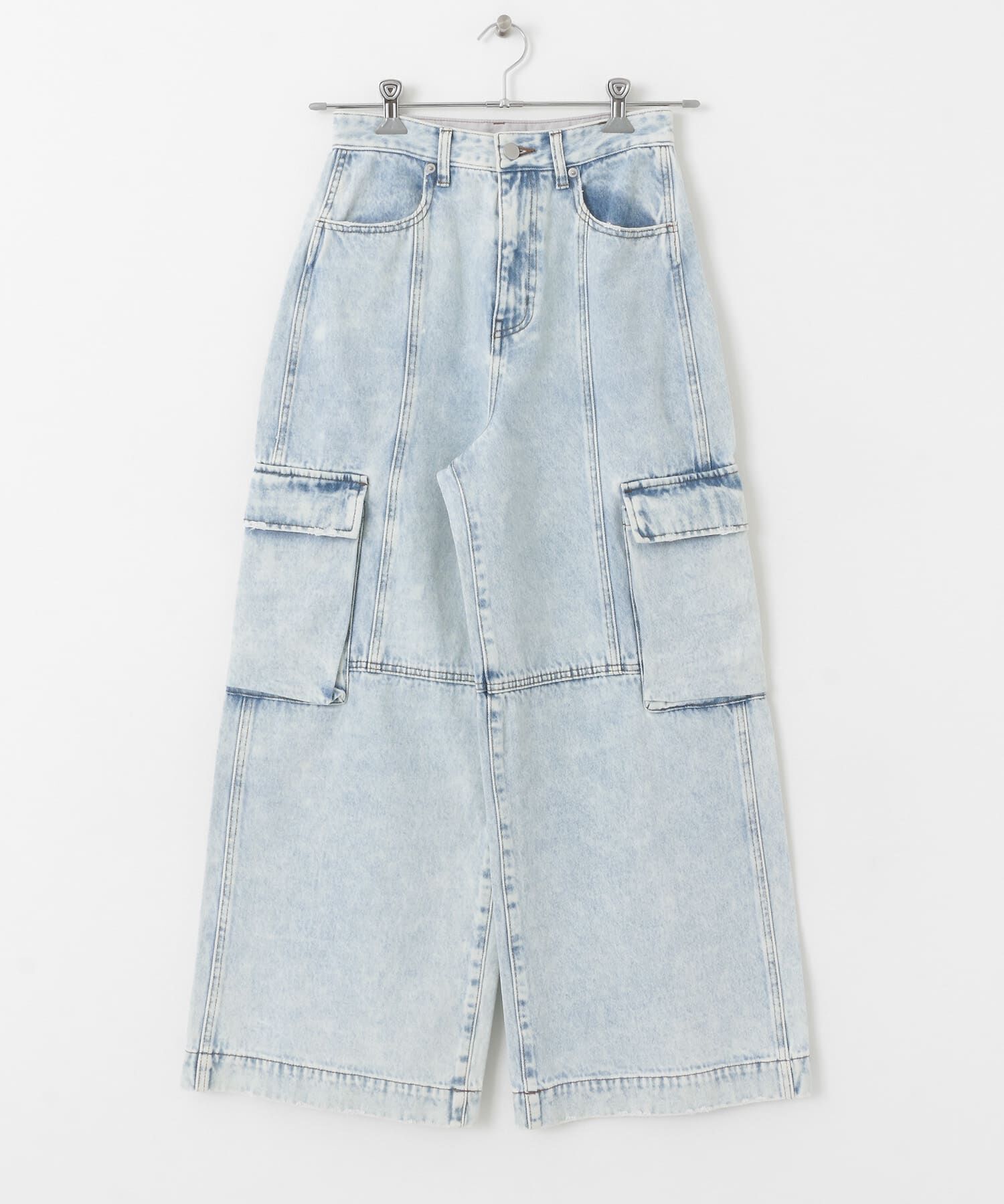 SENSE OF PLACE by URBAN RESEARCH「ヴィンテージデニムワイドパンツ」|デニム|