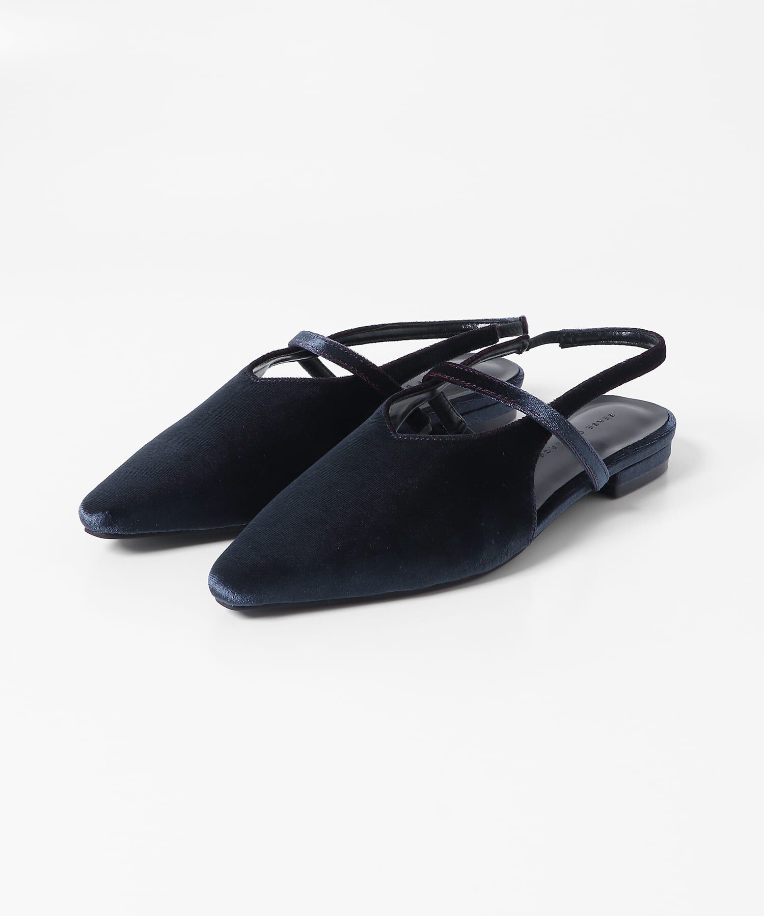 SENSE OF PLACE by URBAN RESEARCH「ベロアポインテッドシューズ」|パンプス|