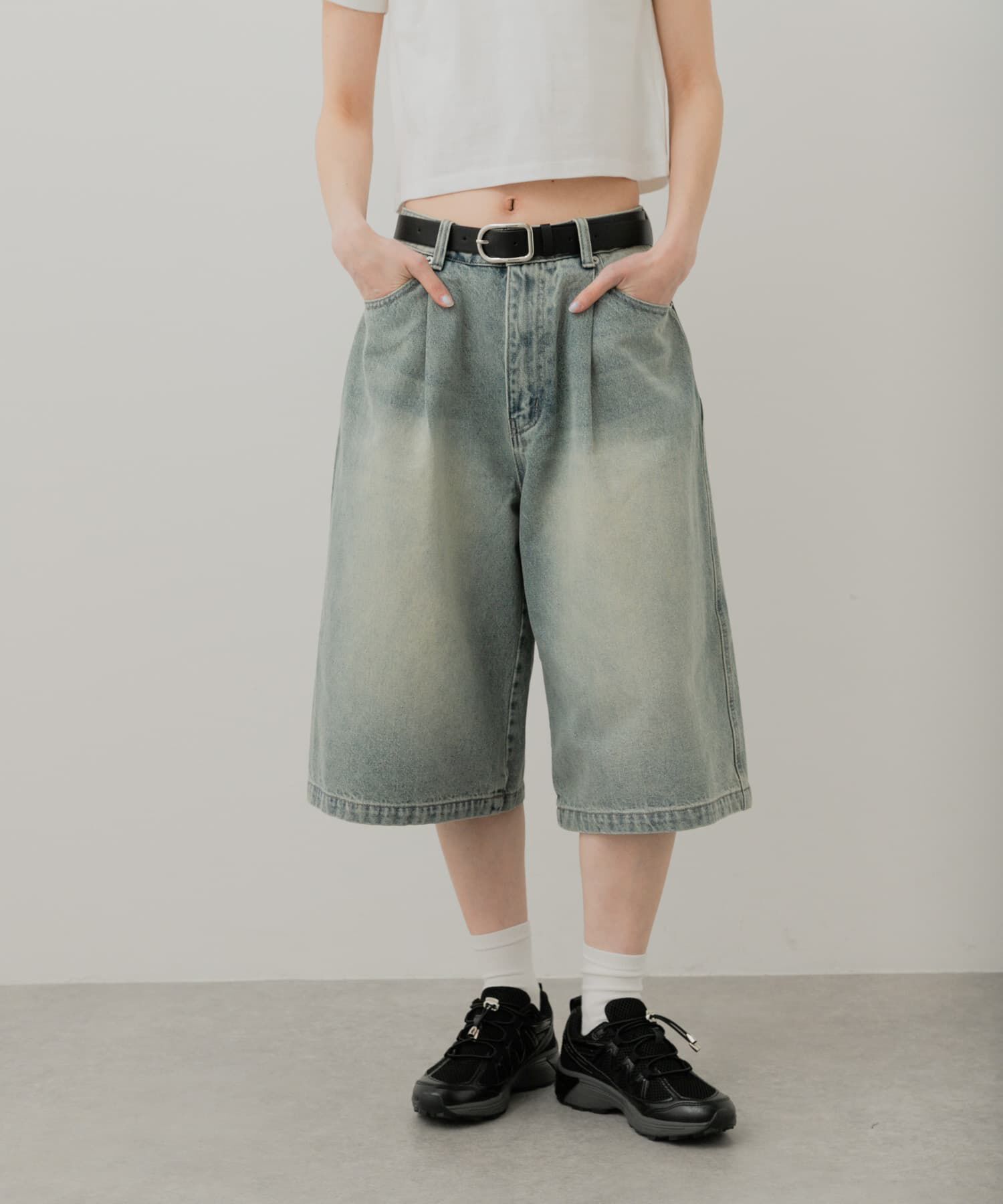 SENSE OF PLACE by URBAN RESEARCH「ニーレングスデニム」|デニム|ライトインディゴブル