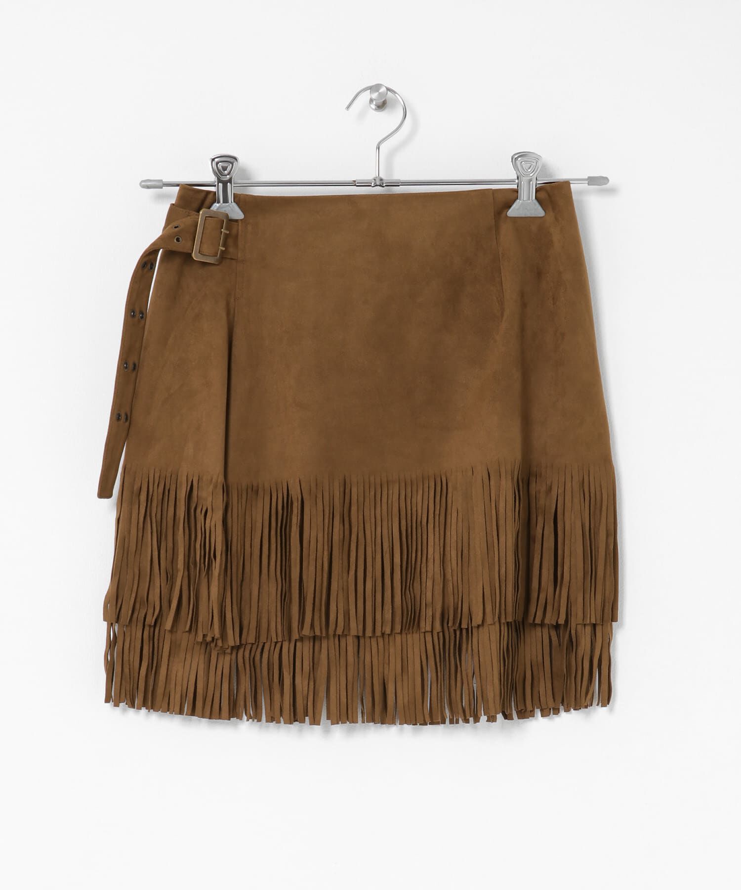 SENSE OF PLACE by URBAN RESEARCH「FSフリンジスカート」|スカート|