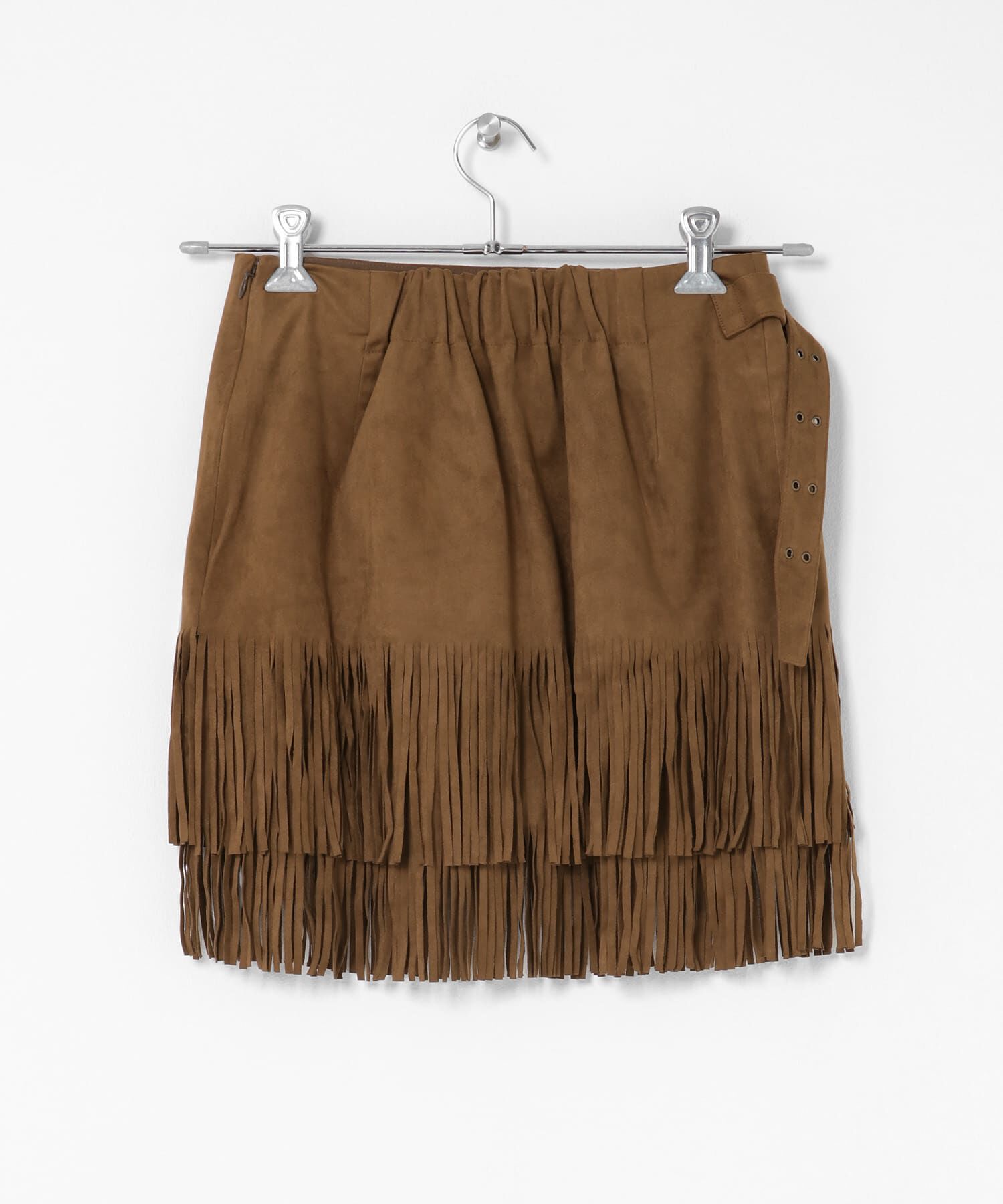 SENSE OF PLACE by URBAN RESEARCH「FSフリンジスカート」|スカート|