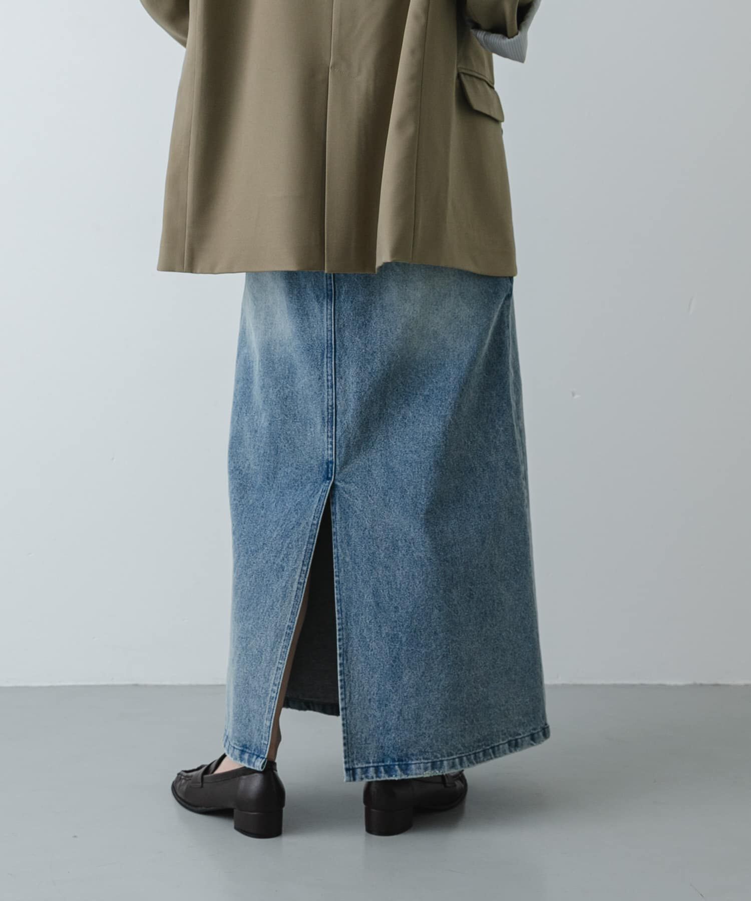 SENSE OF PLACE by URBAN RESEARCH「セミフレアデニムスカート」|スカート|