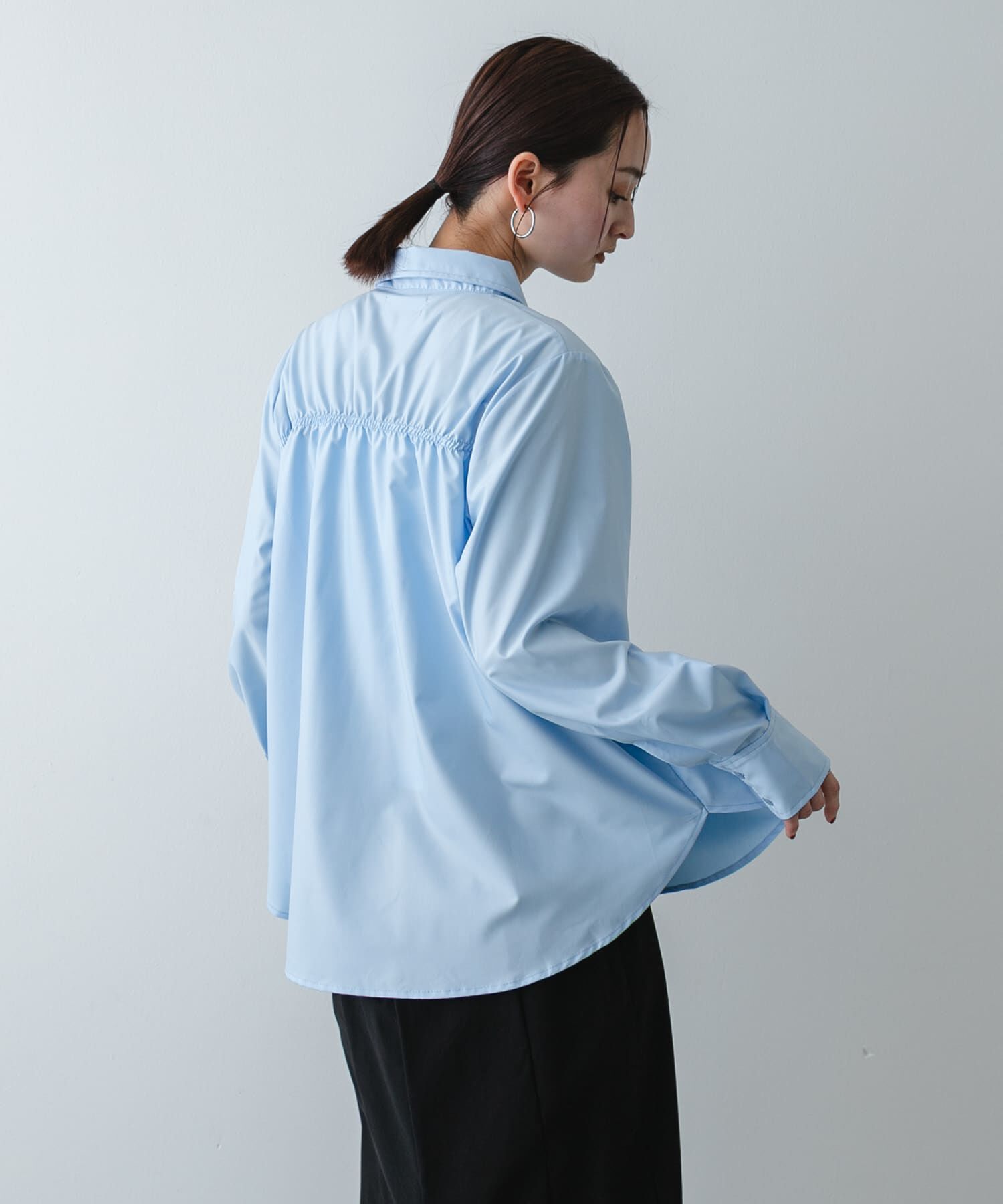 SENSE OF PLACE by URBAN RESEARCH「シャーリングデザインシャツ」|シャツ・ブラウス|