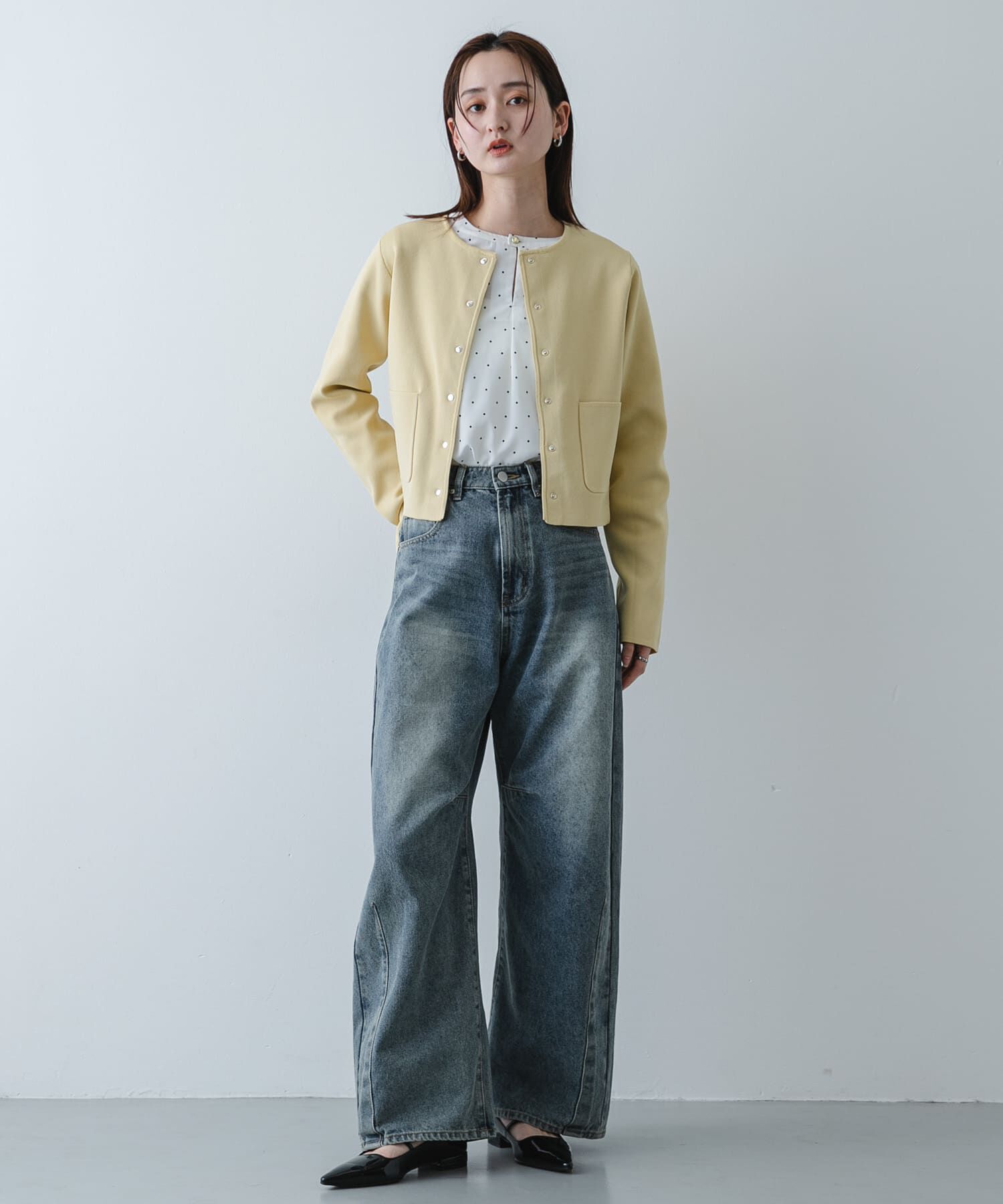 SENSE OF PLACE by URBAN RESEARCH「『洗濯可』コンパクトニットボタンカーディガン」|ニット・セーター|