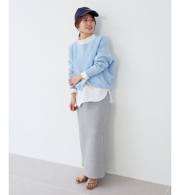  「ジャガードダンボールタイトスカート」|タイト|