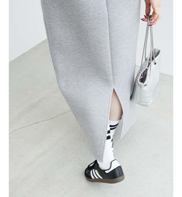  「ジャガードダンボールタイトスカート」|タイト|