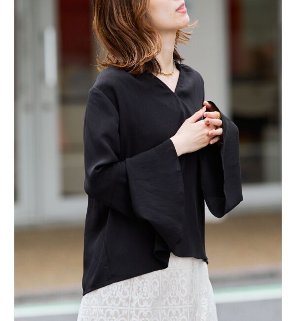 MAJESTICLEGON「classicフレアブラウス」|シャツ・ブラウス|