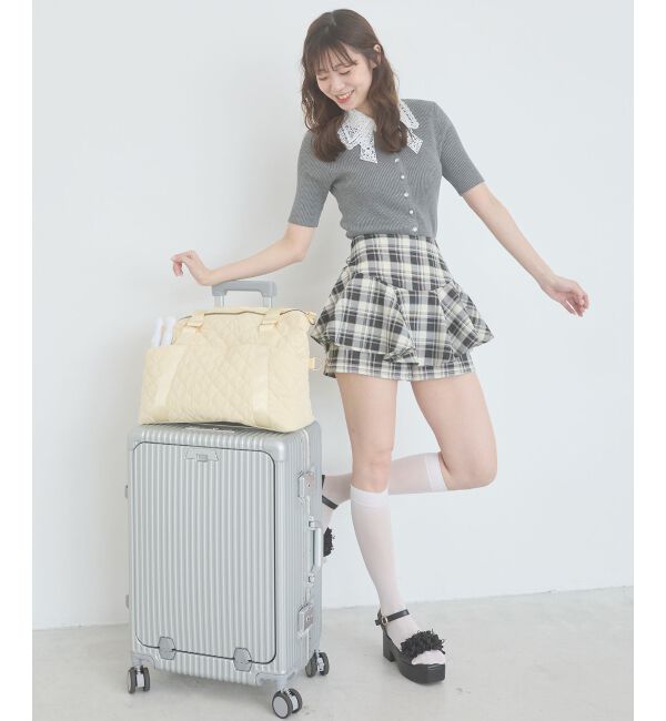  「キルティングトラベルボストン」|ボストンバッグ|