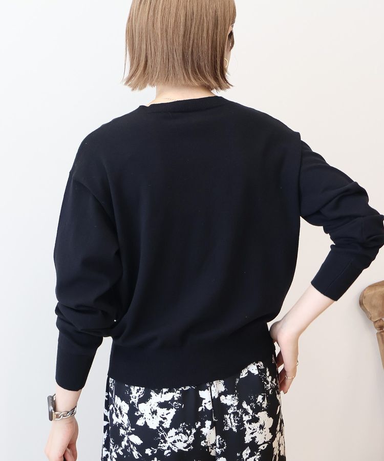 AMERICAN HOLIC「ソフトコットンクルーネックカーディガン」|カーディガン|