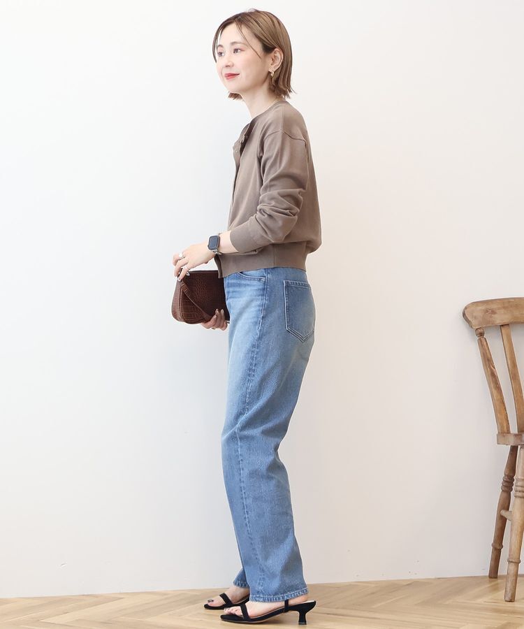 AMERICAN HOLIC「ソフトコットンクルーネックカーディガン」|カーディガン|