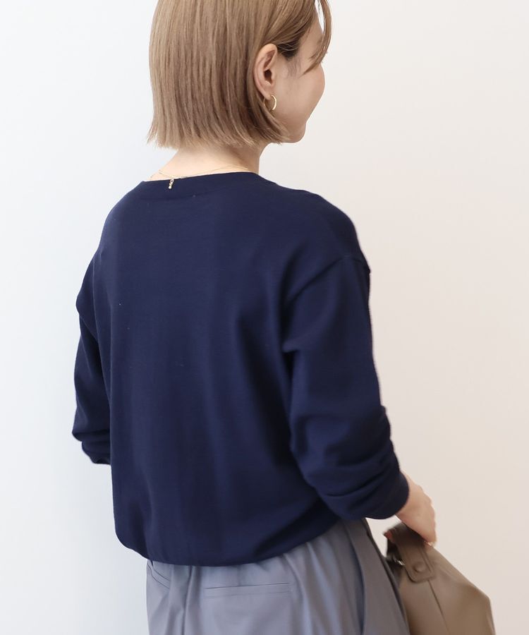 AMERICAN HOLIC「ソフトコットンクルーネックカーディガン」|カーディガン|