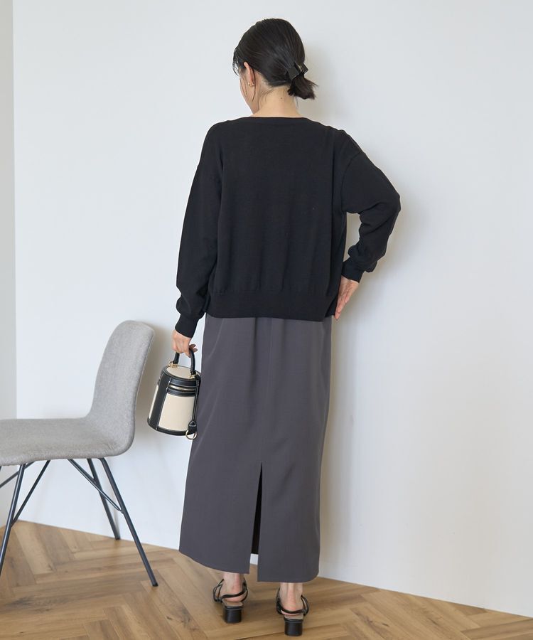 AMERICAN HOLIC「ソフトコットンクルーネックカーディガン」|カーディガン|