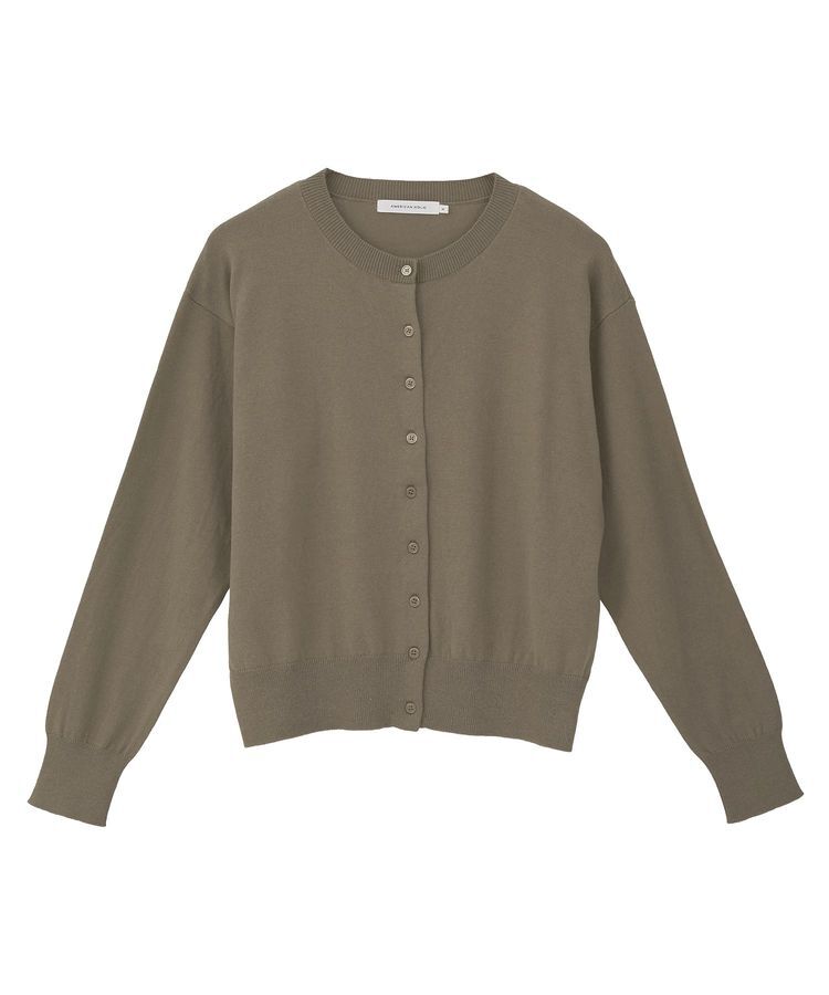 AMERICAN HOLIC「ソフトコットンクルーネックカーディガン」|カーディガン|