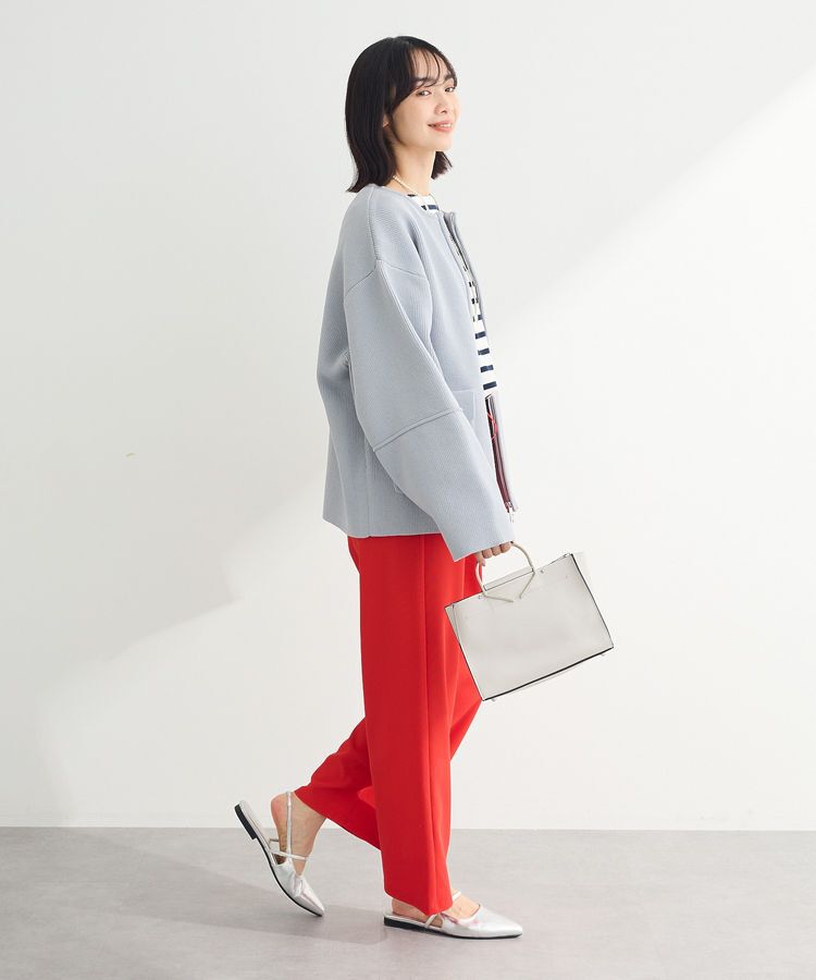 Green Parks「・swing by W-ZIPニットカーディガン」|カーディガン|