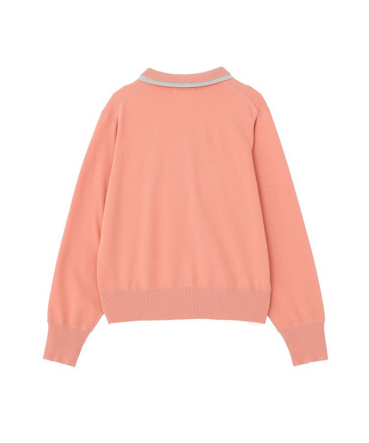 Green Parks「ここちニット衿付き配色プルオーバー」|ニット・セーター|