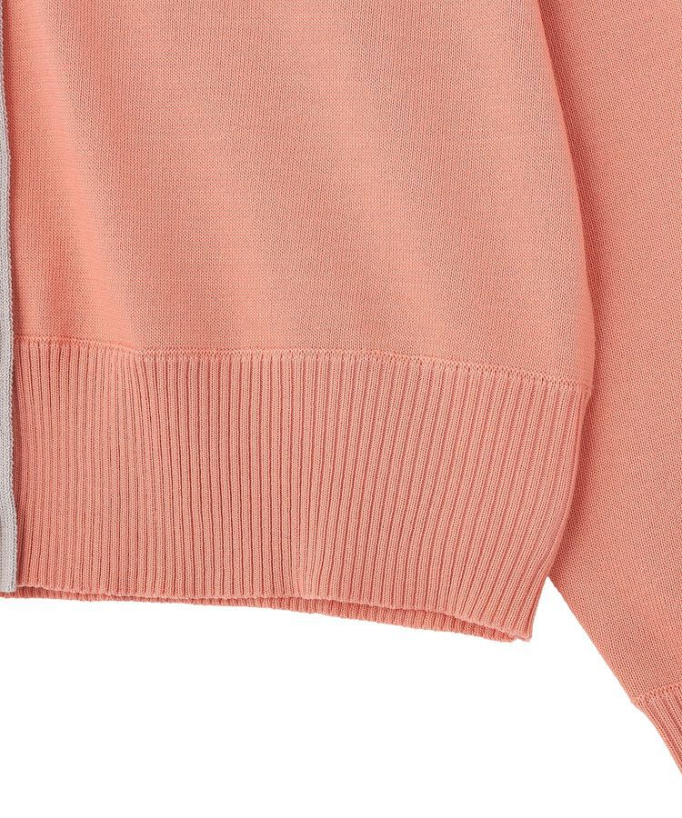 Green Parks「ここちニット衿付き配色プルオーバー」|ニット・セーター|