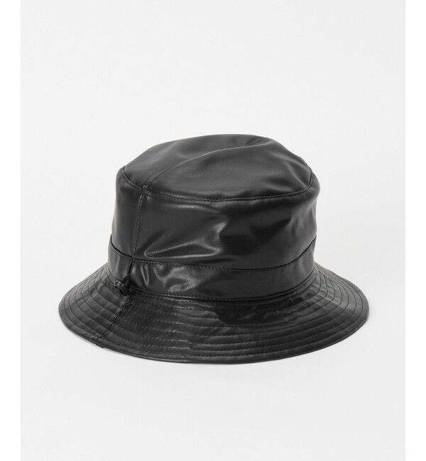 allureville「【GRILLO(グリーロ)】 ECO LEATHER BUCKET HAT」|ハット|