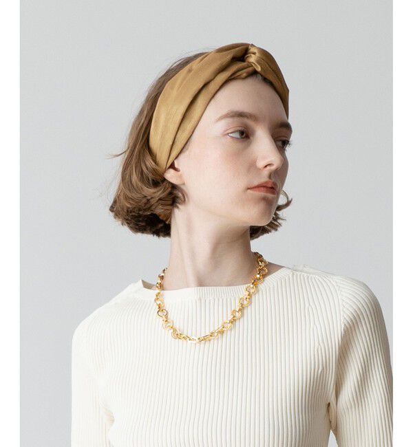 allureville「フロントノットヘアバンド」|ハット|