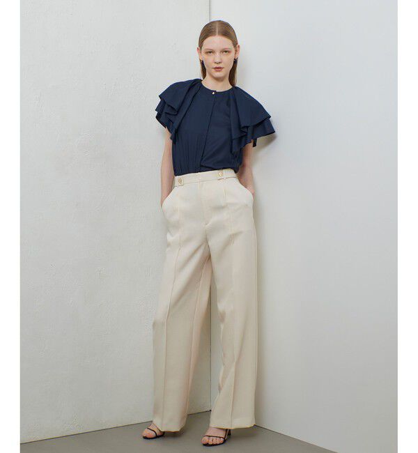 allureville「レイヤーラッフルスリーブブラウス」|シャツ・ブラウス|