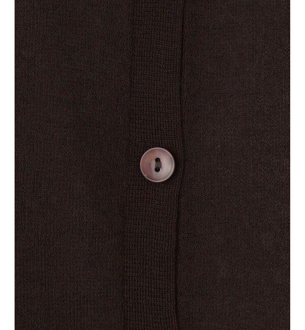 allureville「ハーフスリーブシアークルーカーディガン」|カーディガン|