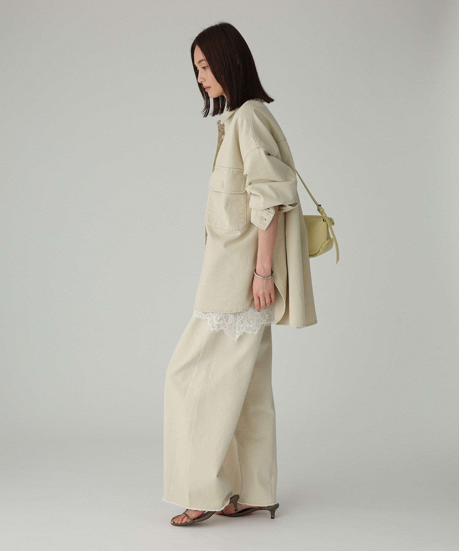 BABYLONE「デニムビッグシャツ」|シャツ・ブラウス|