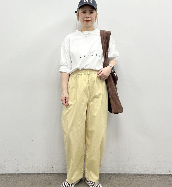  「【＠yns628企画】ロゴ刺繍&times;プリント チュニックTシャツ」|Tシャツ・カットソー|