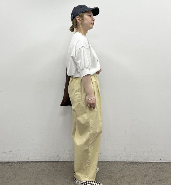  「【＠yns628企画】ロゴ刺繍&times;プリント チュニックTシャツ」|Tシャツ・カットソー|