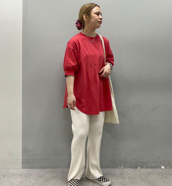  「【＠yns628企画】リブニット微フレアパンツ」|その他|