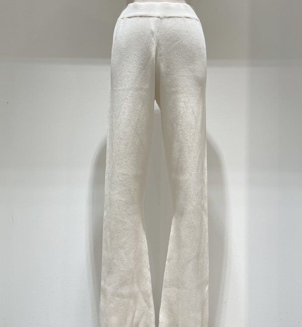  「【＠yns628企画】リブニット微フレアパンツ」|その他|