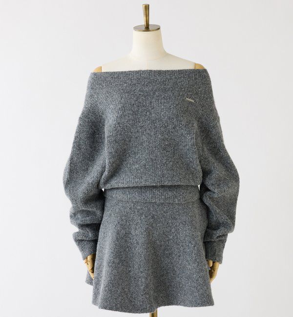  「オフショルニットセットアップ」|ワンピース|