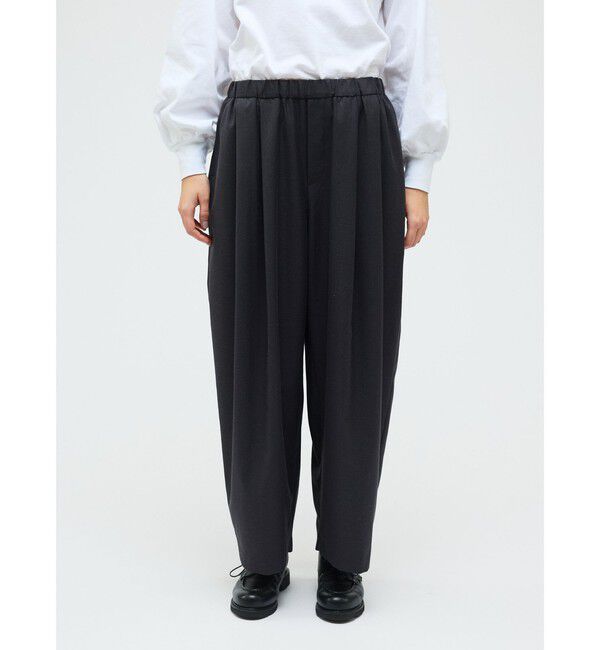 mizuiro ind「mizuiro ind ワイドタックパンツ」|その他|