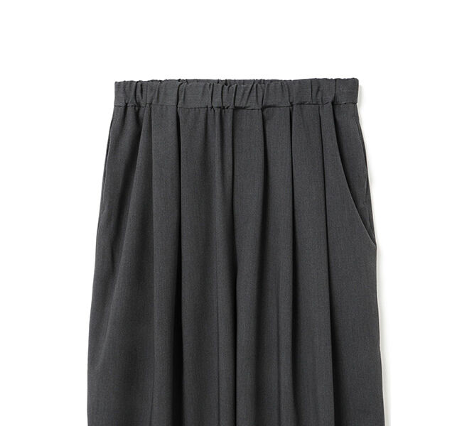 mizuiro ind「mizuiro ind ワイドタックパンツ」|その他|